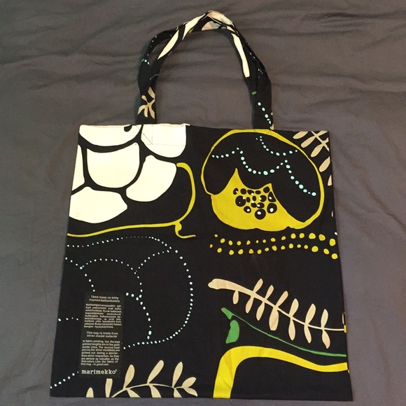 Marimekko Handbags - MARIMEKKO COTTON TOTE BAG